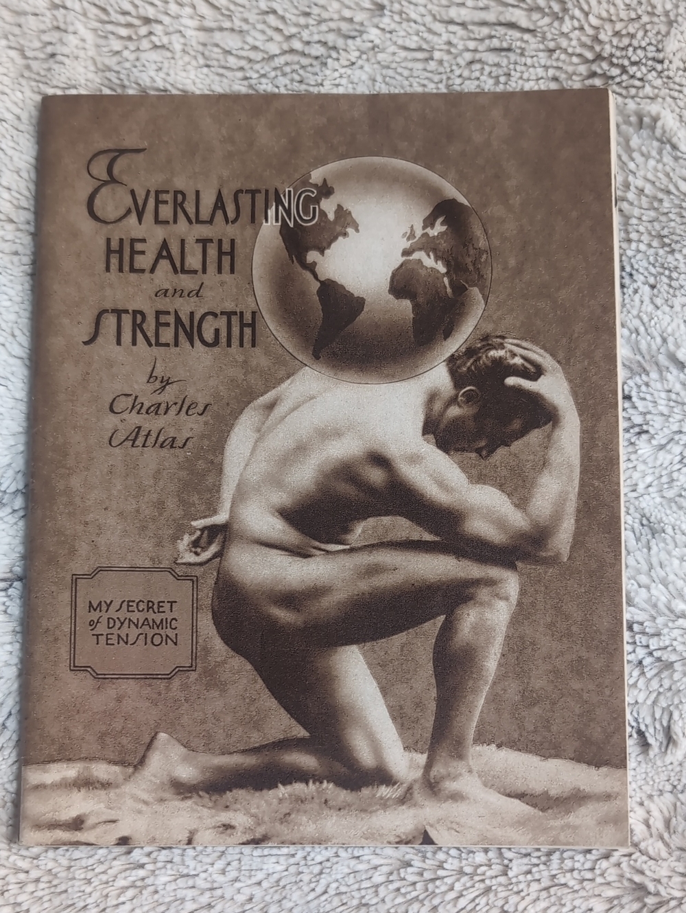 1939 Charles Atlas Everlasting Health & Strength Dynamic Tension Booklet Vintage